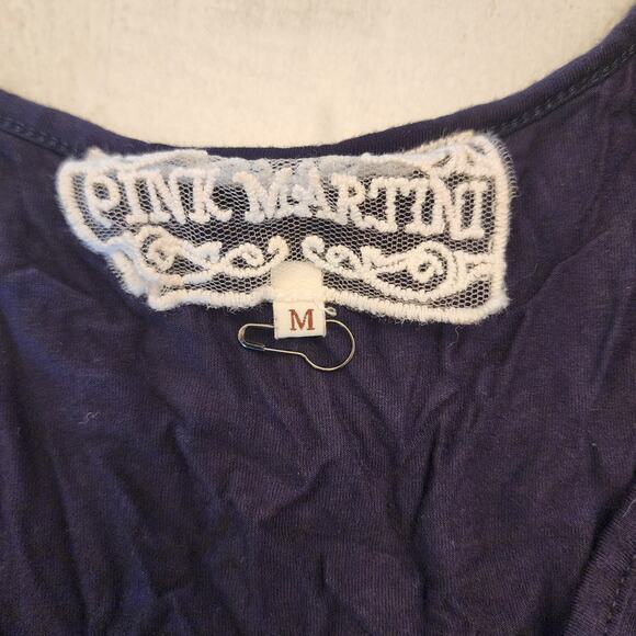 Pink Martini Women's Fit and Flare Dress SZ Medium Fox - Picture 8 of 13